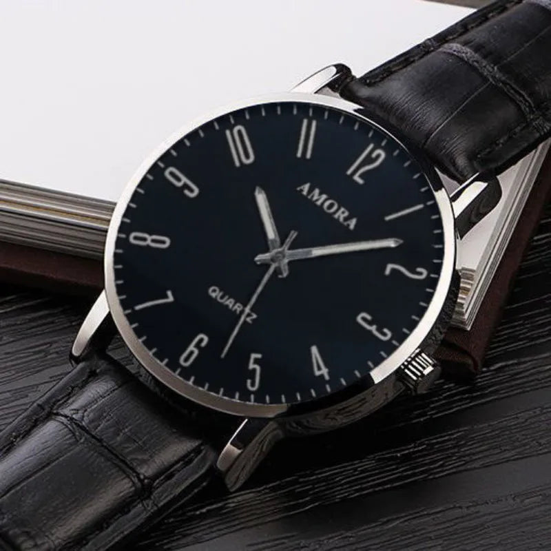 montre homme en acier décontractée