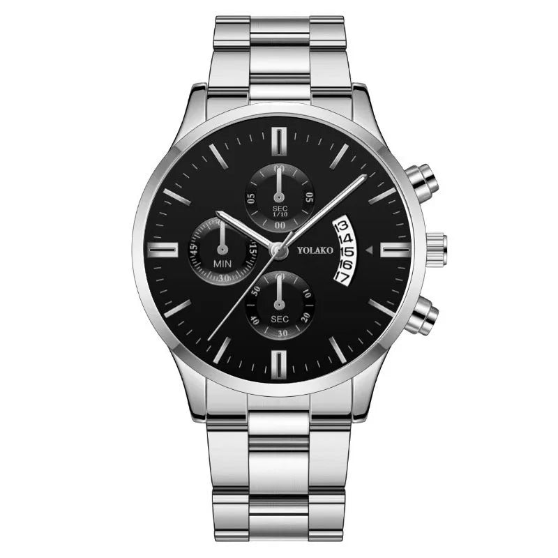 Montre homme acier dorée