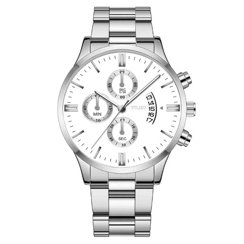 Montre homme acier dorée