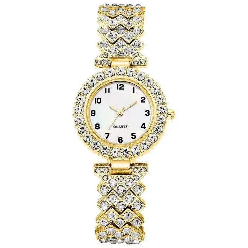 Montre Quartz  femme bracelet en alliage