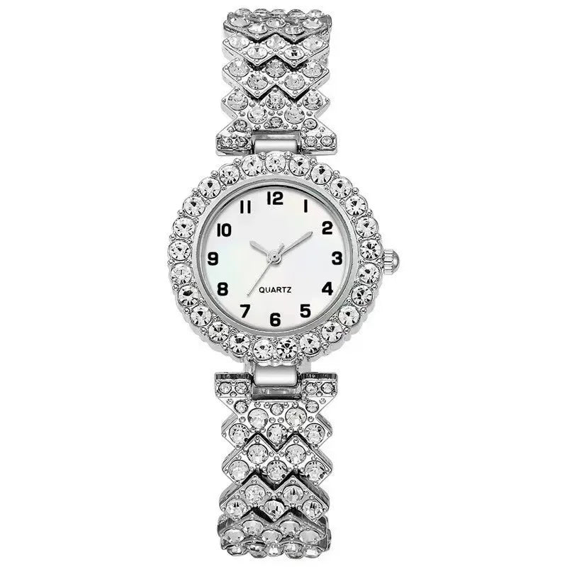 Montre Quartz  femme bracelet en alliage