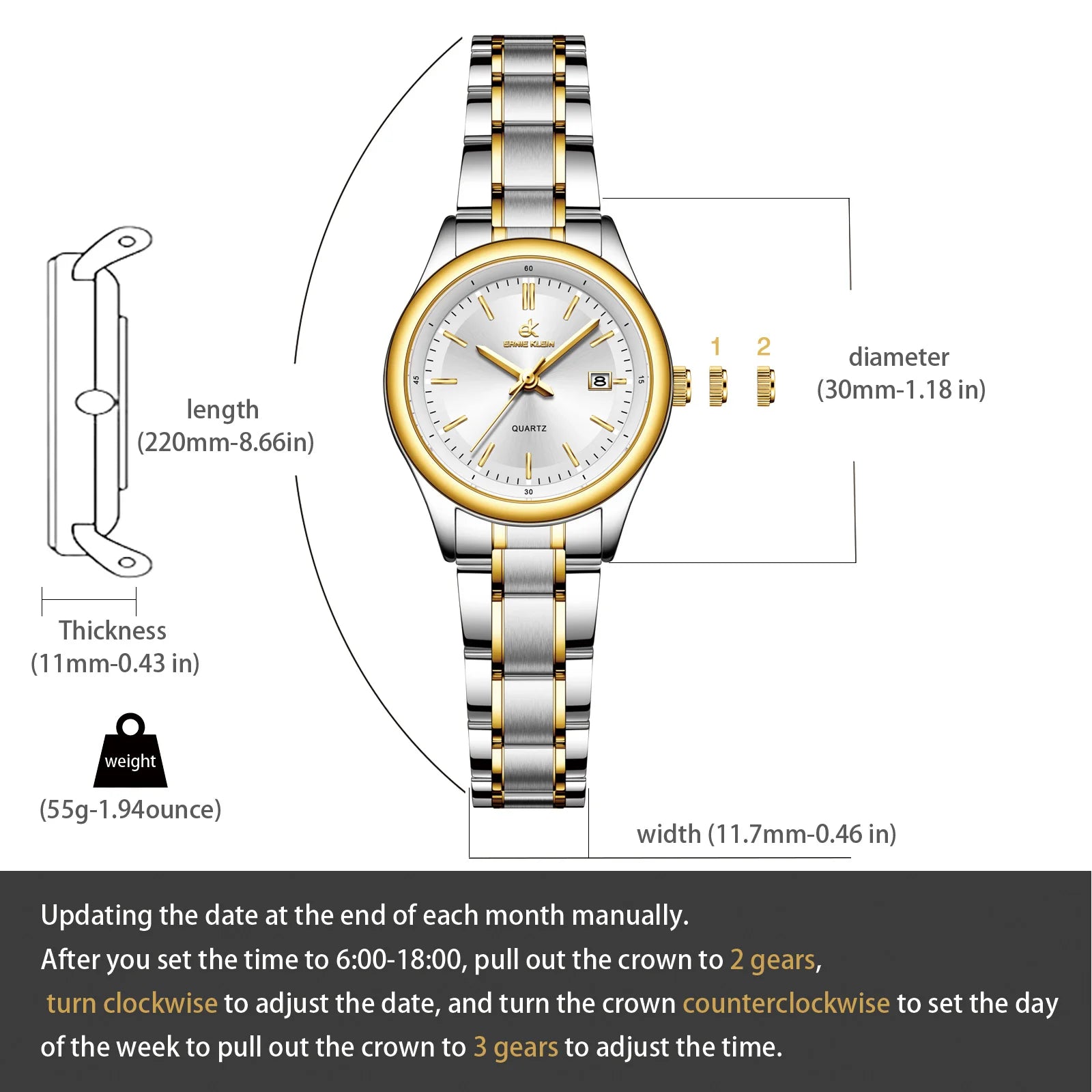 Montre femme ERNIE KLEIN