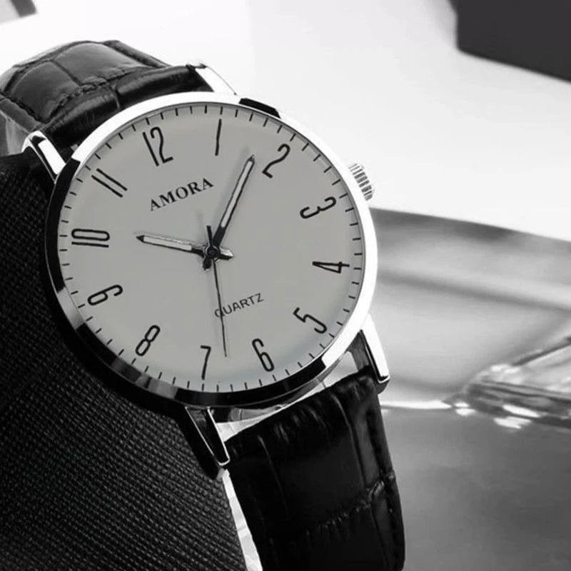 montre homme en acier décontractée
