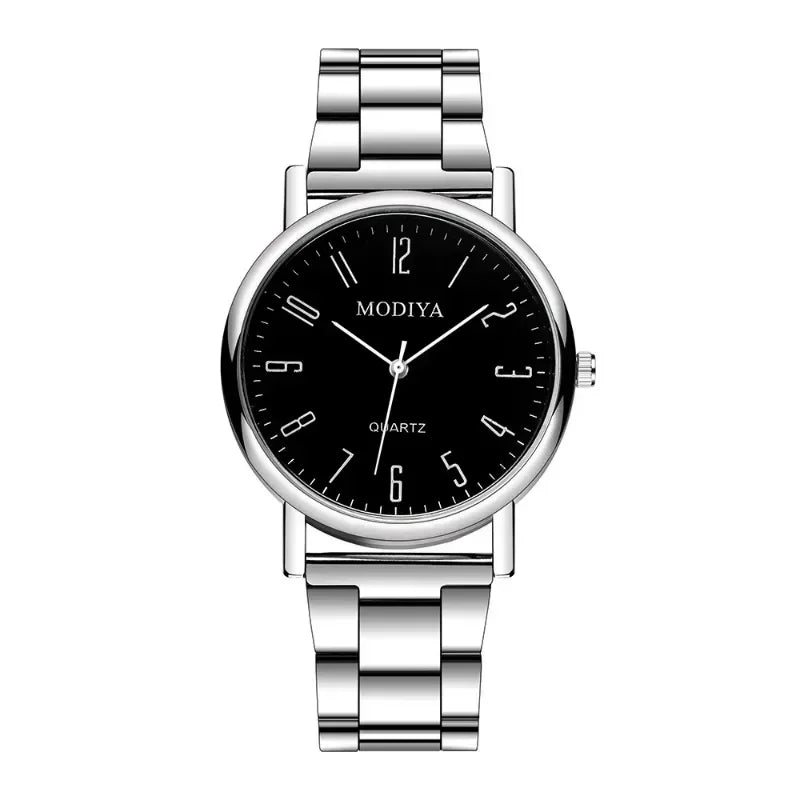 Montre à Quartz homme  en acier décontactée